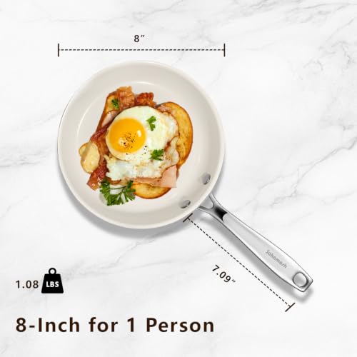 8" Nonstick Ceramic Frying Pan