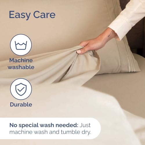 Flex Top Split Head King 4 Piece Sheet Set
