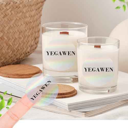 2" Round Transparent Thermal Label Stickers