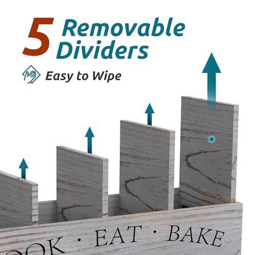 Extra Large Utensil Holder Countertop for Kitchen Counter