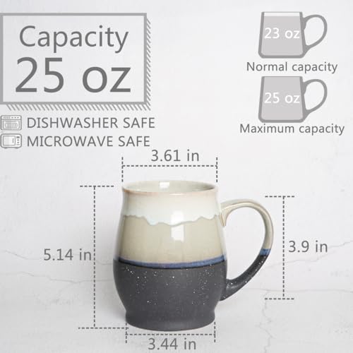 Extra Large Ceramic Coffee Mug