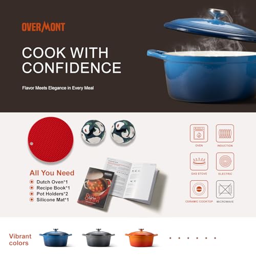 Enameled Cast Iron Dutch Oven