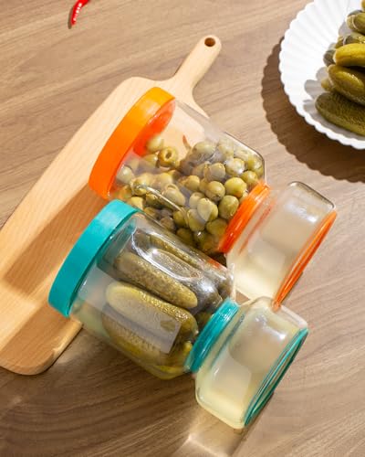 Pickle Jar with Strainer Flip (2 Count)