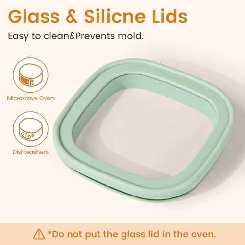 Glass Storage Jars with Lids (247 Count)