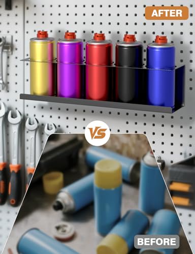 6 Pack Spray Can Holder Organizer (6 Count)