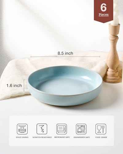 Milkyway 33 oz Pasta Bowls Set of 6 (6 Count)