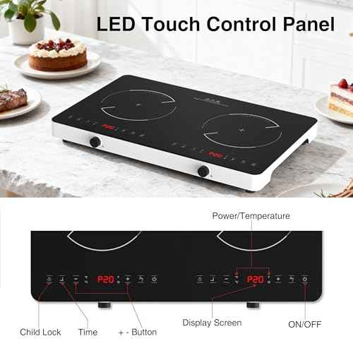 Double Induction Cooktop