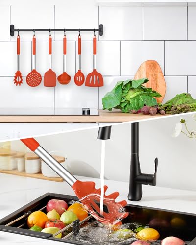 Silicone Kitchen Utensils Set (8 Count)