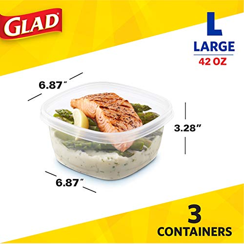 GladWare Tall Entree Containers (6 Count)
