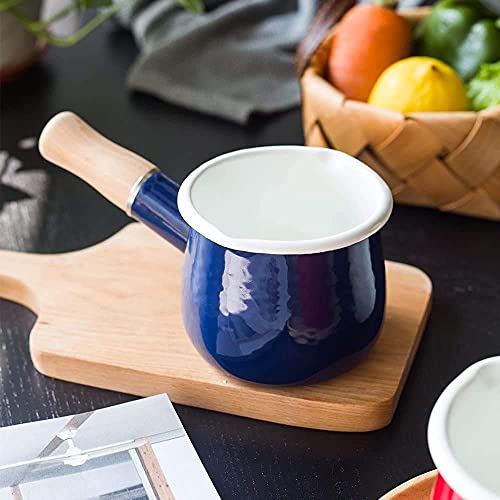 Enamel Milk Pot