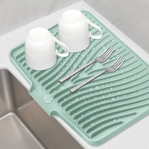 Silicone Dish Drying Mat for Kitchen Counter