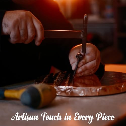 Handmade Copper Wall Clock Artisan Touch in Every Piece