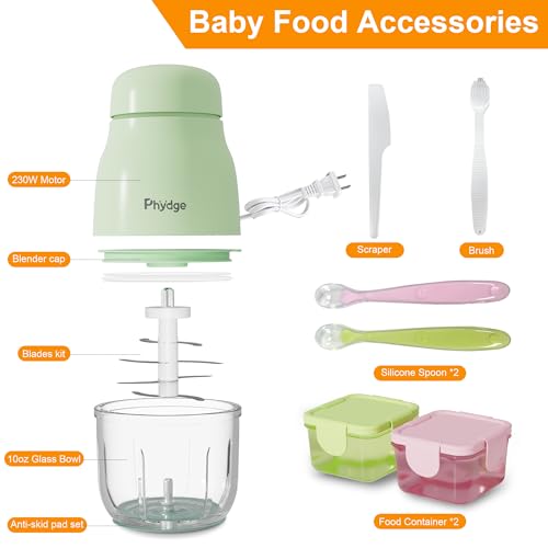 Baby Food Maker with Baby Food Containers