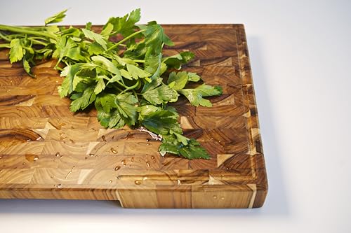 XXL Teak Wood Cutting Board for Kitchen