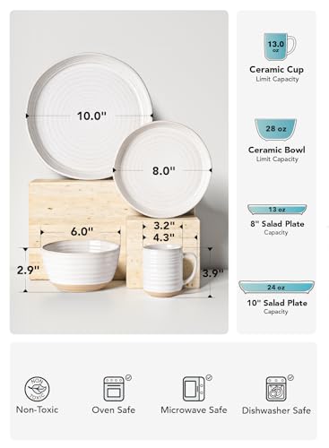 Ceramic Dinnerware Sets for 4