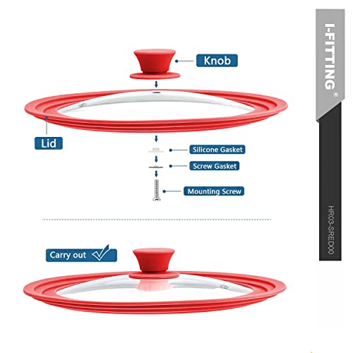 Universal Tempered Glass Lid for Pots