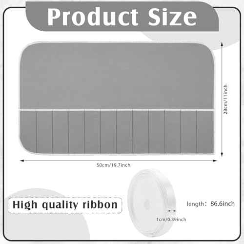 18 Pcs Anti Tarnish Silverware Storage Bags Felt