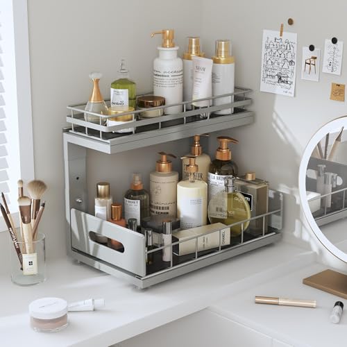Under Sink Organizer Upgrade To Professional Rails