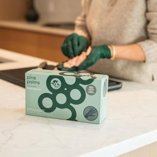 Green Gloves Disposable Latex Free