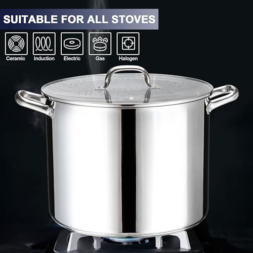 Stainless Steel Large Stock Pot