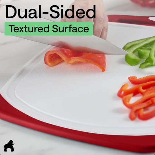 BPA Free Reversible Kitchen Cutting Board (3 Count)