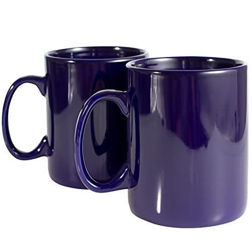 30oz Super Large Ceramic Coffee Mugs Large Handles Set of 2 (2 Count)