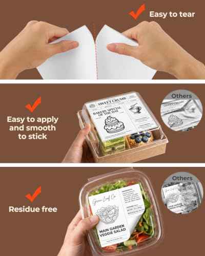 4x4 Thermal Labels (500 Count)