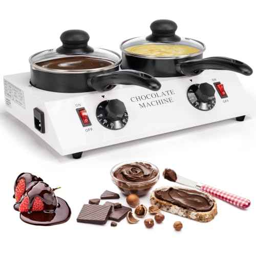 Chocolate Melting Pot Electric Chocolate Melter Warmer Dual