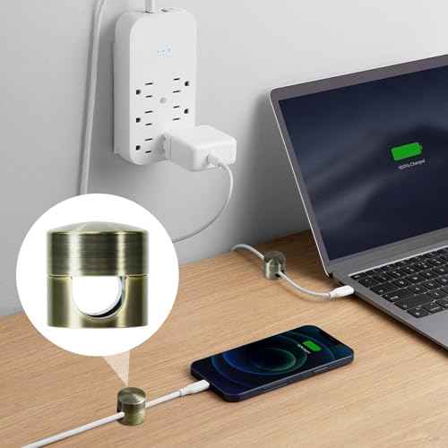 10 Sets Charger Holders for Cords (10 Count)