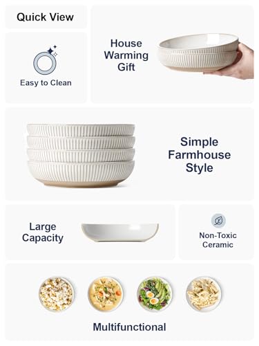 Pasta Bowls 46oz (4 Count)