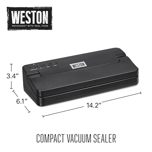 Compact Vacuum Sealer Machine For Food With Powerful 23” Hg Pump