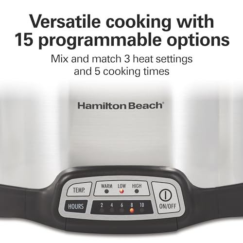 Set & Forget 4 Quart Programmable Slow Cooker