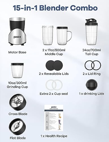 Smoothie Blender (15 Count)