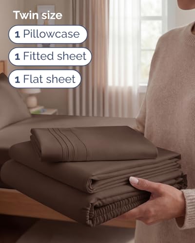 Twin Size 3 Piece Sheet Set
