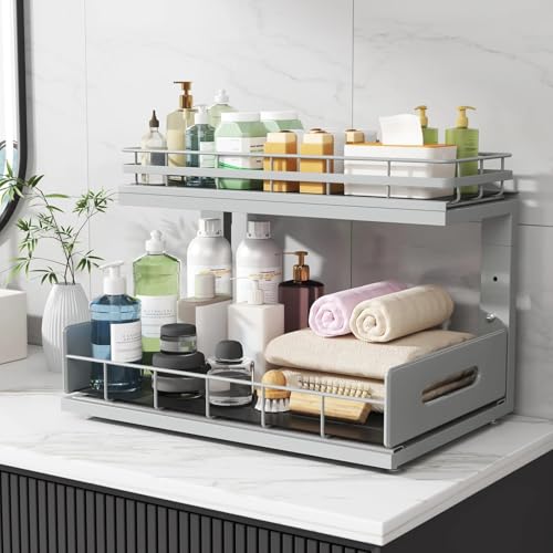 Under Sink Organizer Upgrade To Professional Rails