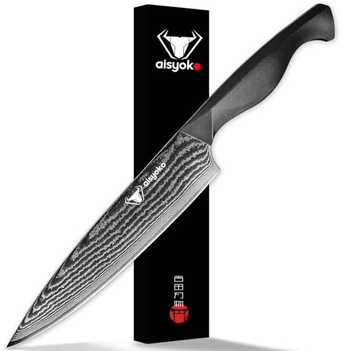 Professional Chef Knife 8 "Damascus Kitchen Knife 8C High carbon stainless steel Super sharp