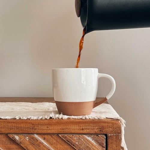 Ceramic Large Latte Mug Set of 4 (4 Count)