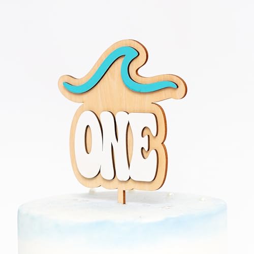 Ocean Wave Cake Topper for 1st Birthday