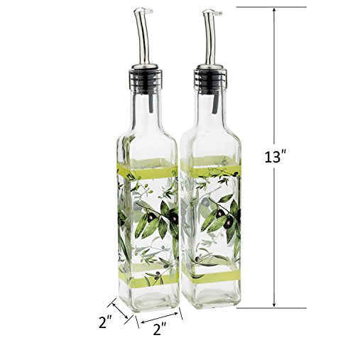 17oz Olive Oil Bottle Set (2 Count)