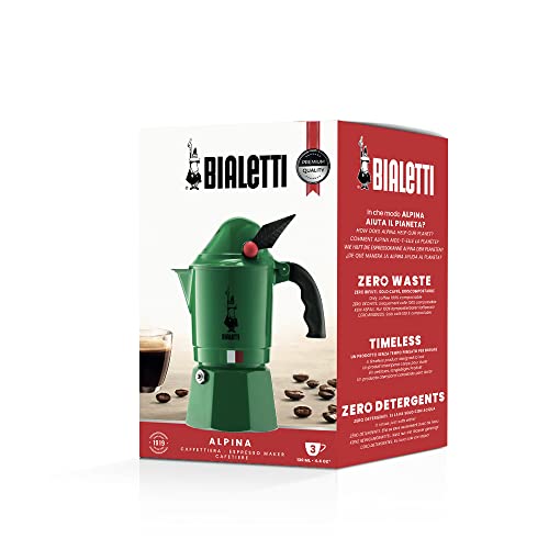 Moka Express Alpina Stovetop Espresso Maker