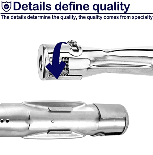 Grill Burner Tube 19.5 Inch Replacement for Weber Genesis 300 Series