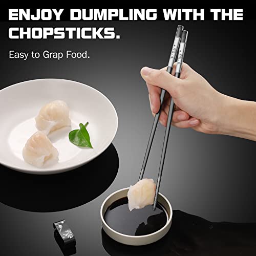 Premium 304 Stainless Steel Chopsticks Set