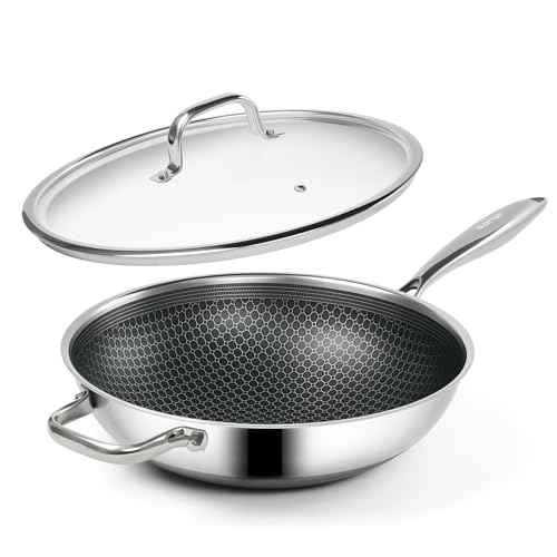 Hybrid 12 Inch Wok with Lid