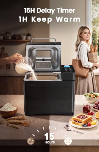 Premium 2.2LB Convection Bread Maker Dual Heaters