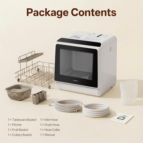 Portable Countertop Dishwashers for Small Apartments