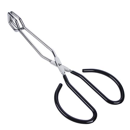 Stainless Steel Scissor Tongs Heavy Duty Cooking Tongs with Soft Handles