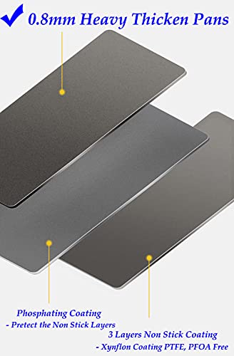 Thicken 1 4 Quarter Cookie Baking Sheet Pan 13.58 x 9.84Inch