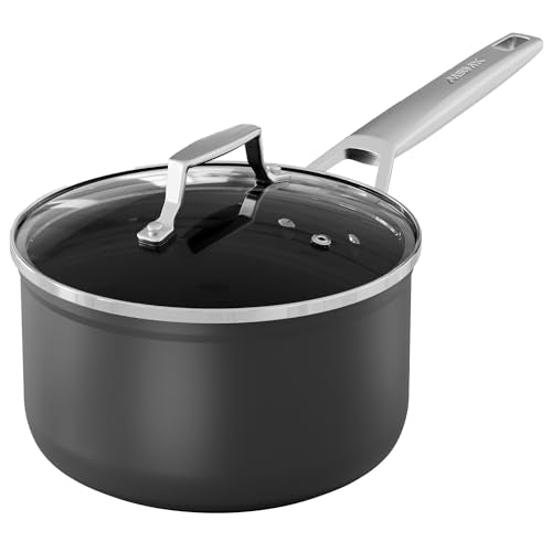 2 QT Nonstick Saucepan with Lid
