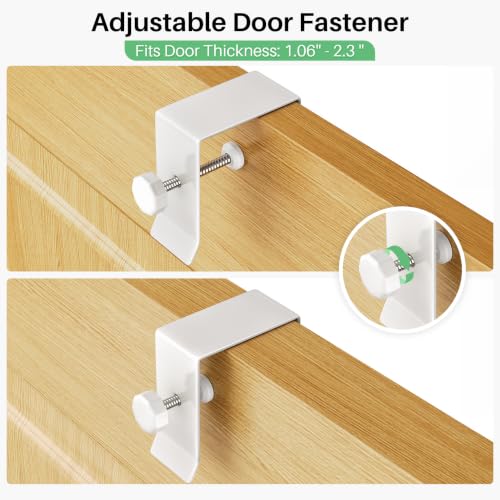 8 Tiers Wooden Over the Door Organizer