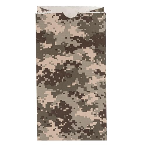 Camouflage Paper Bag (100 Count)